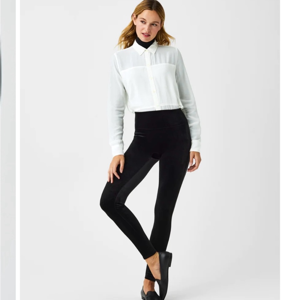 SPANX leggings - Velvet Black